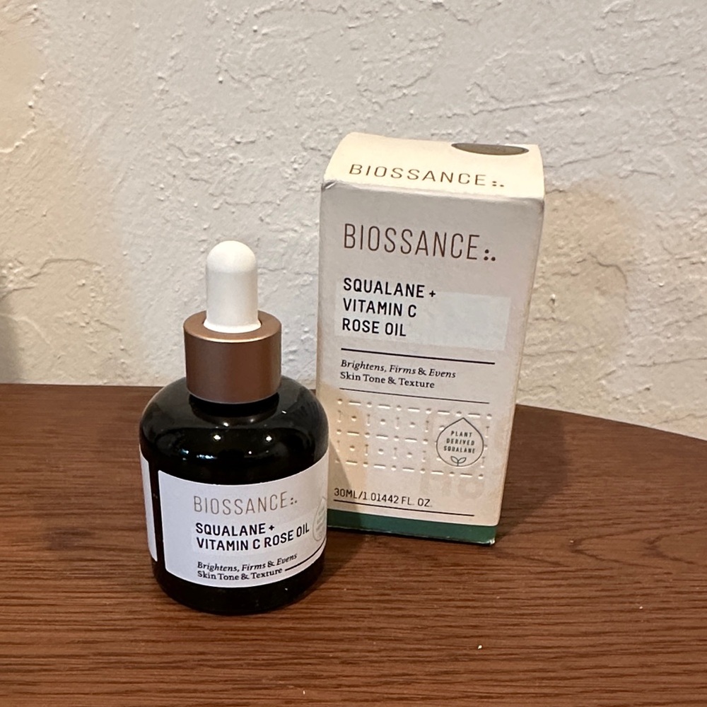 Biossance Squalane + Vitamin C Rose Oil - 30ml/1.01 fl oz